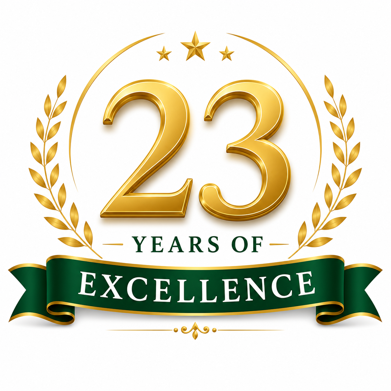 23 Years of Excellence